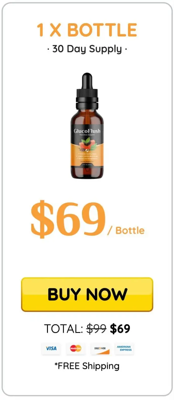 Glucoflush Buy - 1 Bottle